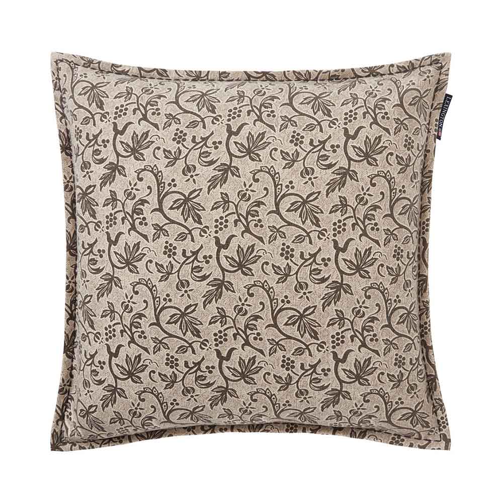 Lexington Grapevine Printed Cotton Kuddfodral 50x50 Beige