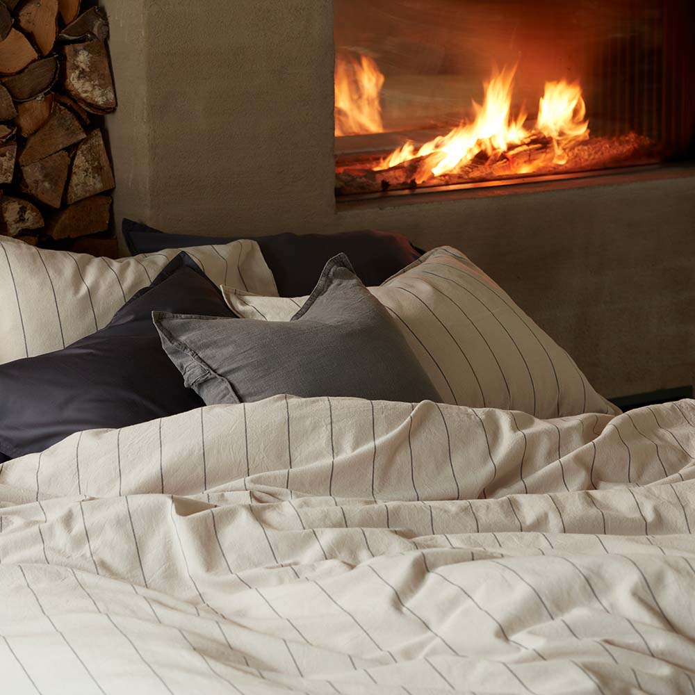 Gripsholm Maja Linen Blend P&aring;slakanset