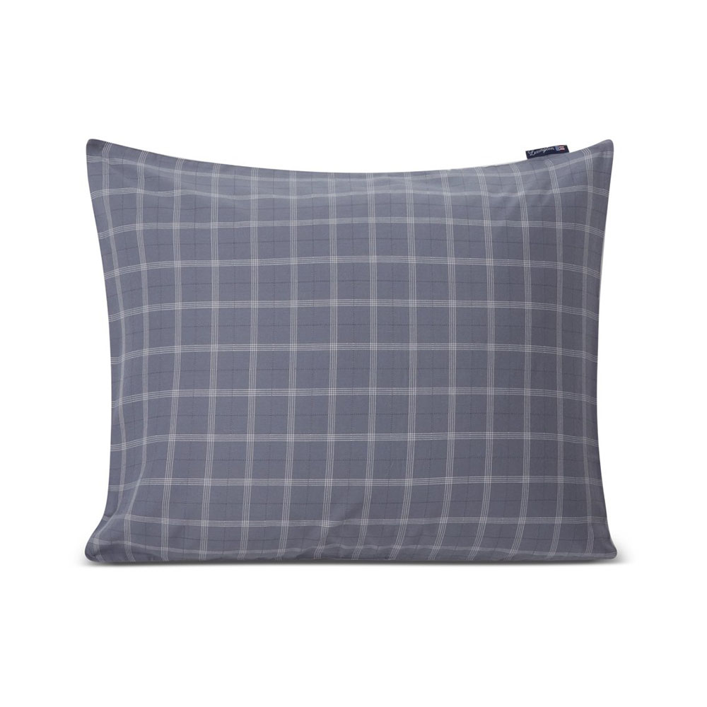 Lexington Checked Lyocell/Cotton Pin Point Oxford &Ouml;rngott