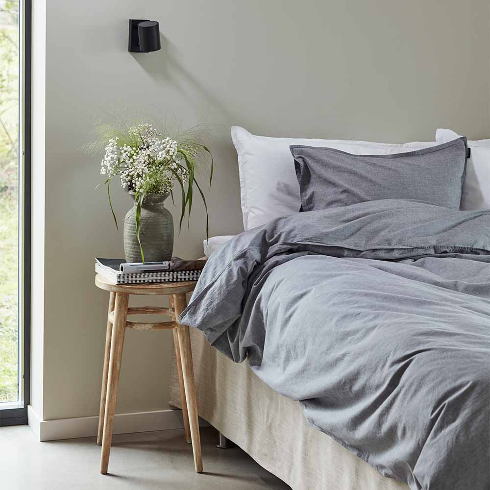 Gripsholm Chambray P&aring;slakanset