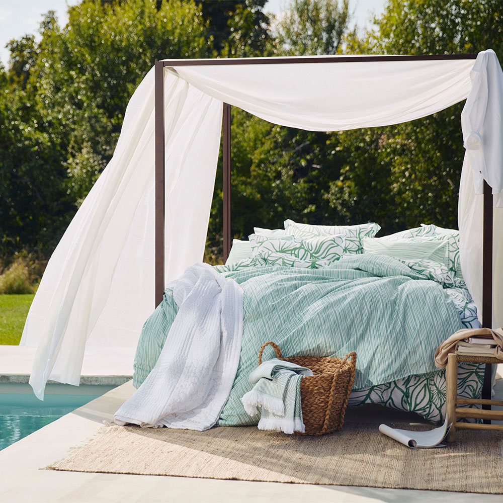 Lexington Striped Cotton Poplin &Ouml;rngott