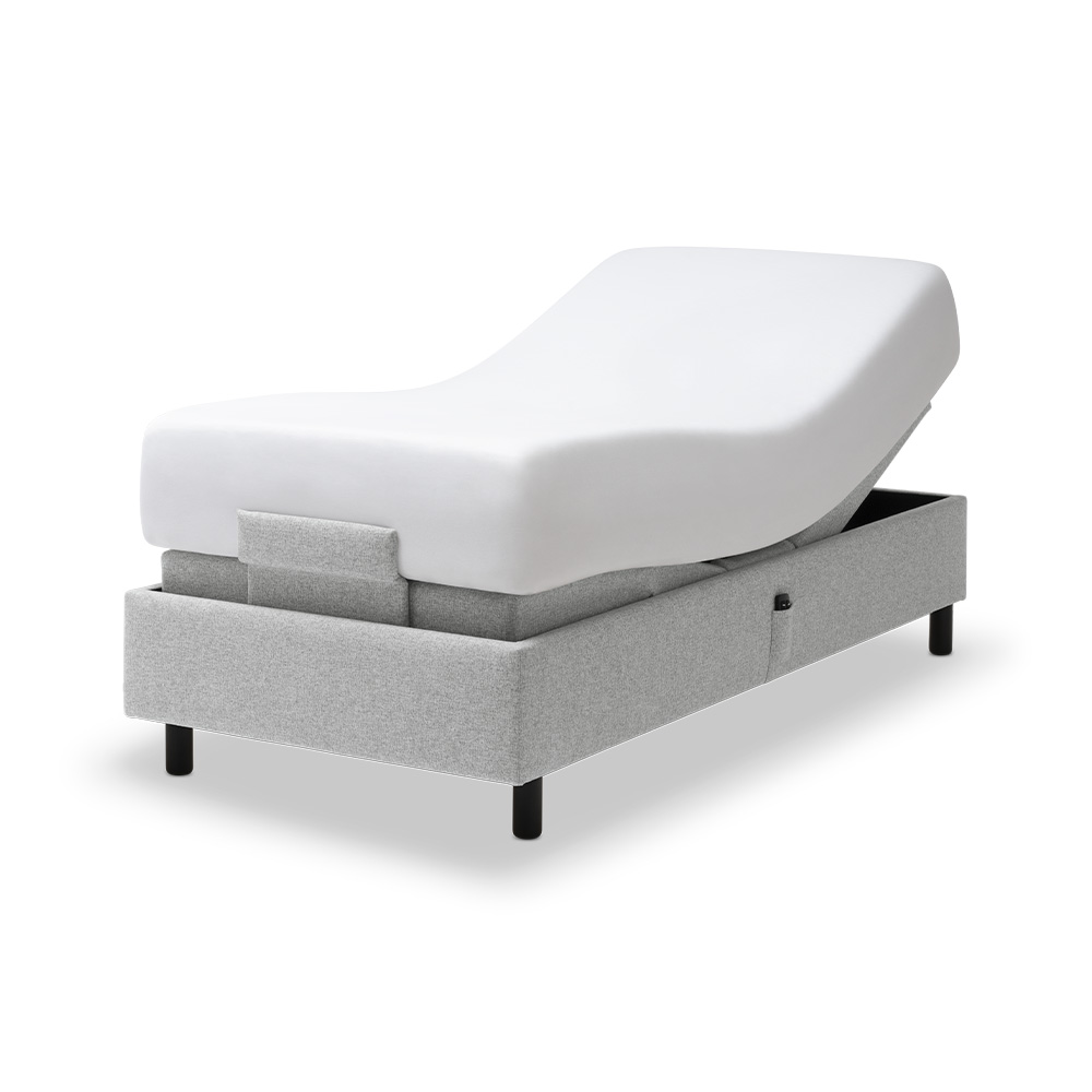 Tempur Box Spring Pro Plus Ställbar Säng 200x210 Stone