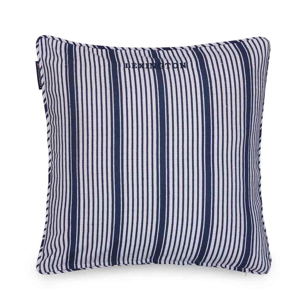 Lexington Classic Striped Organic Cotton Twill Kuddfodral