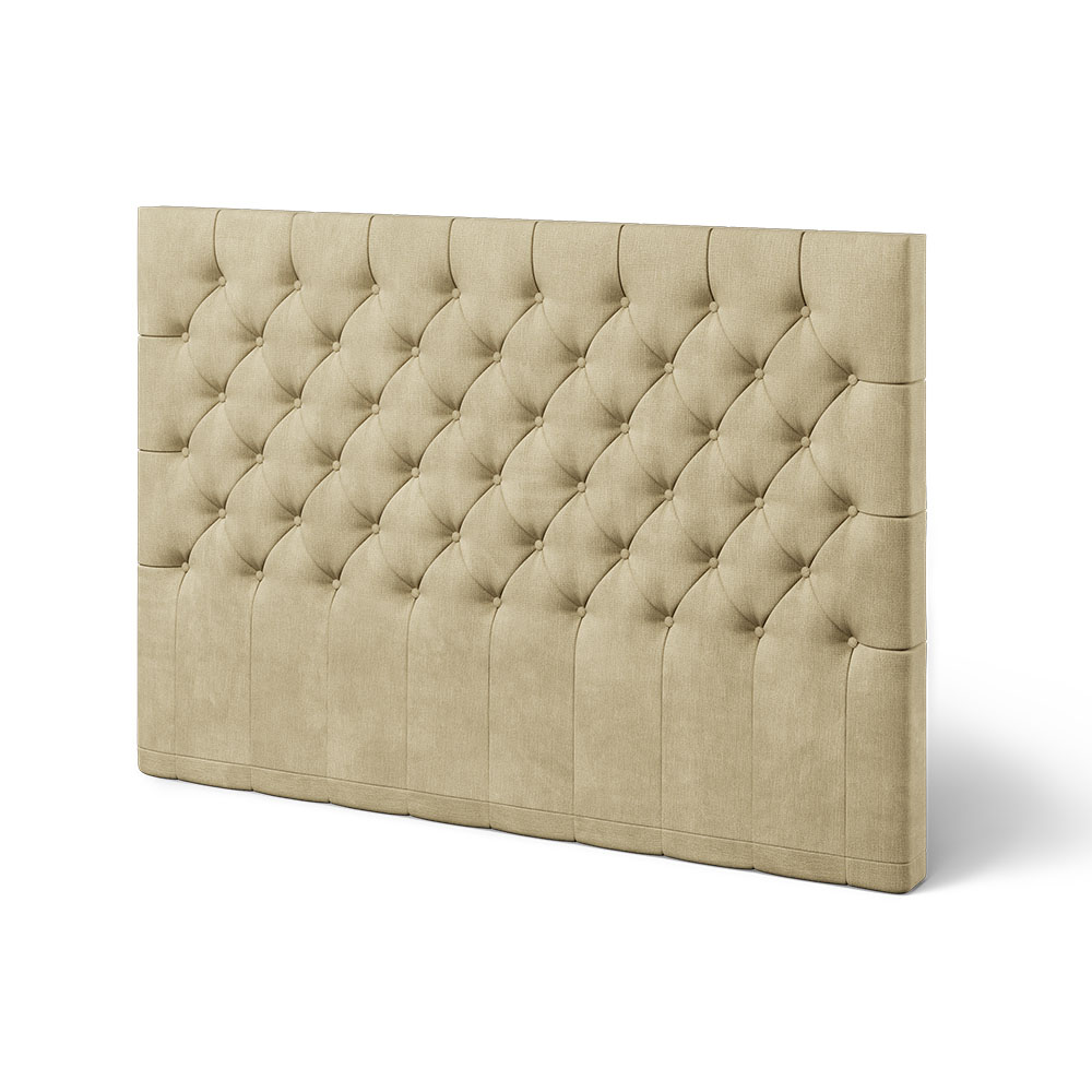 Ekens Knapp Sänggavel 180×120 Lyster Sand