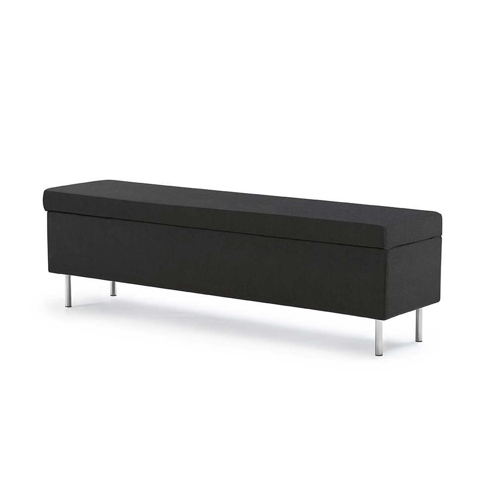 Jensen Saturn Ottoman 150x38x32 Grå
