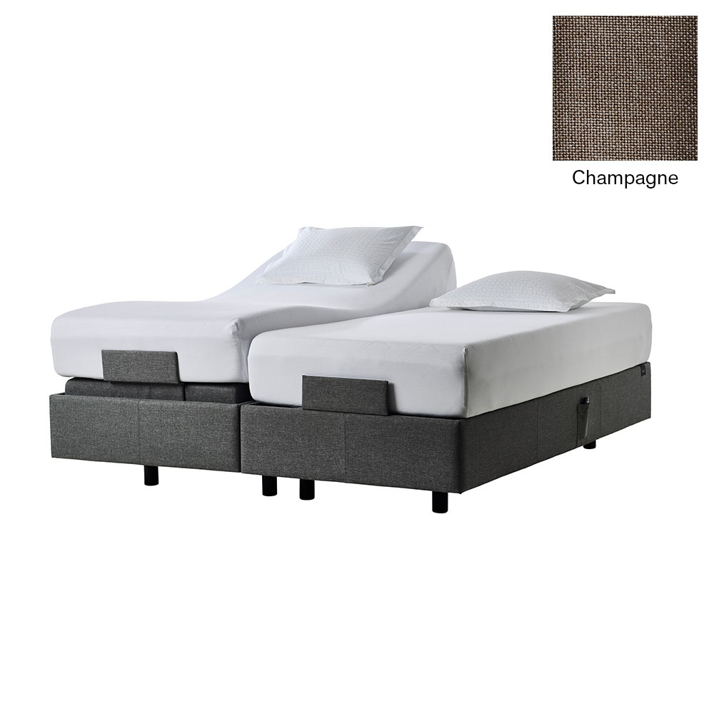Tempur Spring Box Pro Plus Ställbar Säng 200x200 Beige