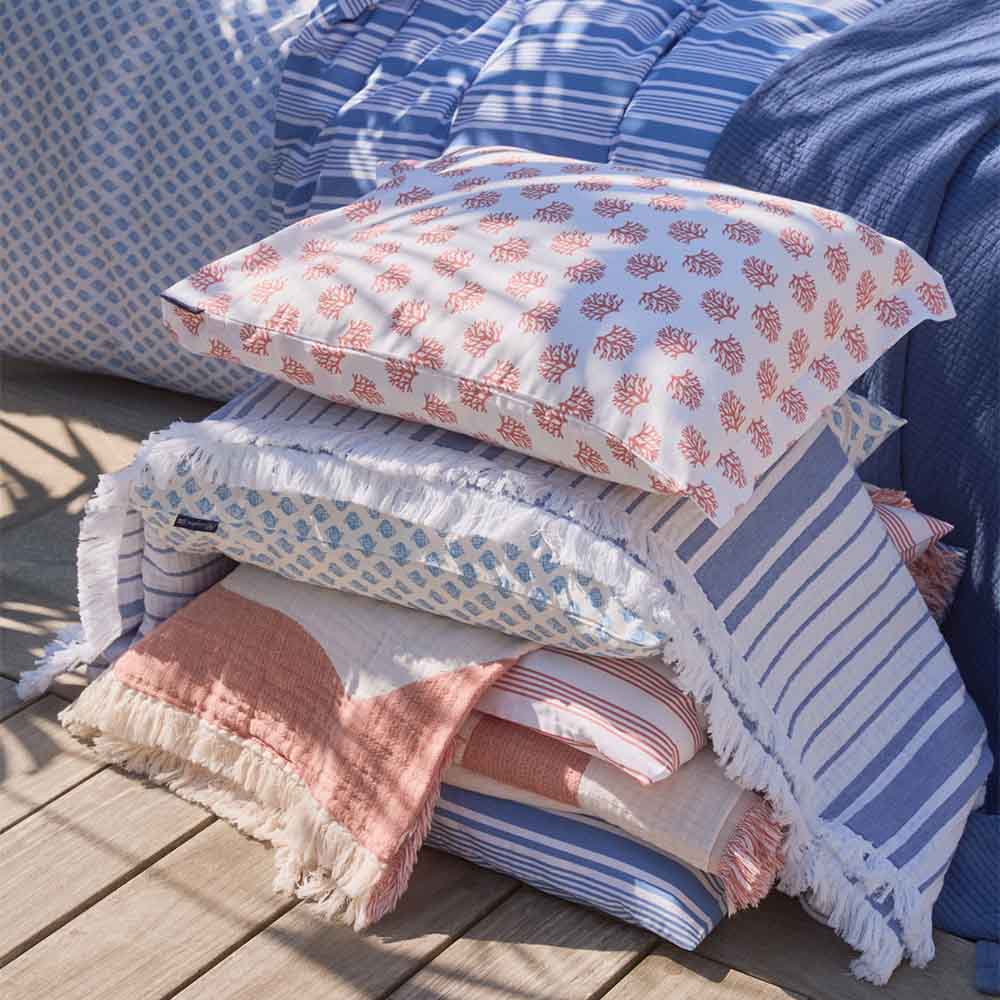 Lexington Striped Organic Cotton Filt