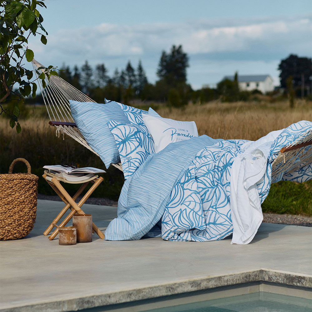 Lexington Printed Cotton Sateen Blommigt Påslakanset