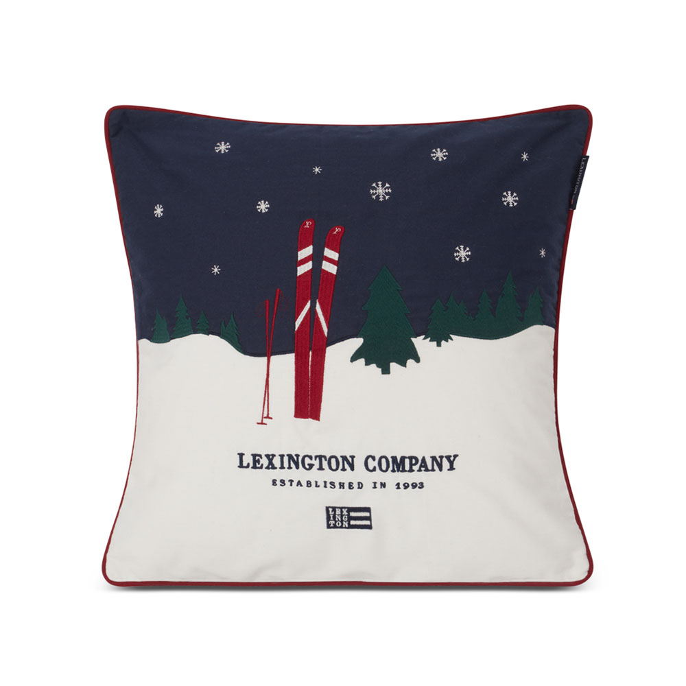 Lexington Evening Skis Organic Cotton Twill Kuddfodral
