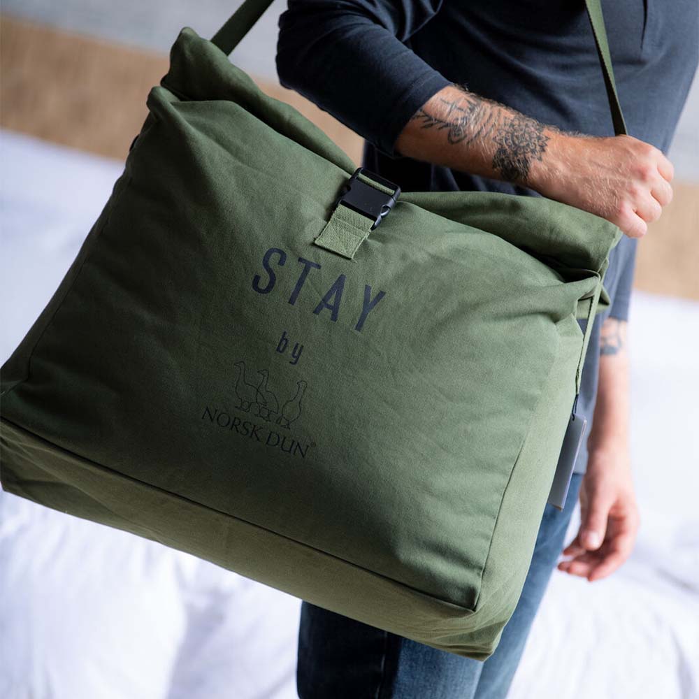 Norsk Dun Stay Multi 3-kammar Dunkudde