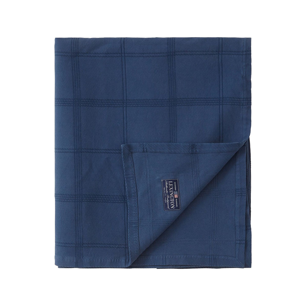 Lexington Checked Jacquard Cotton/Viscose &Ouml;verkast