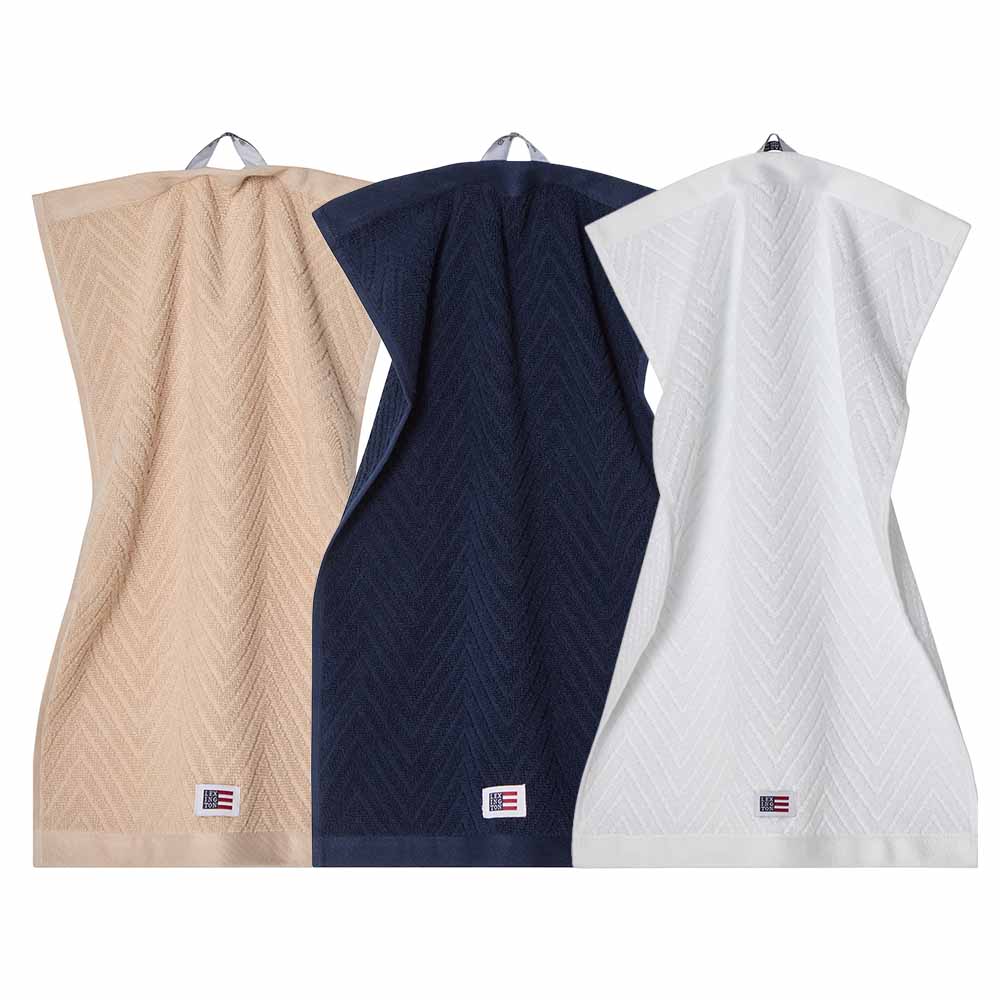 Lexington Herringbone Handduk 2-pack