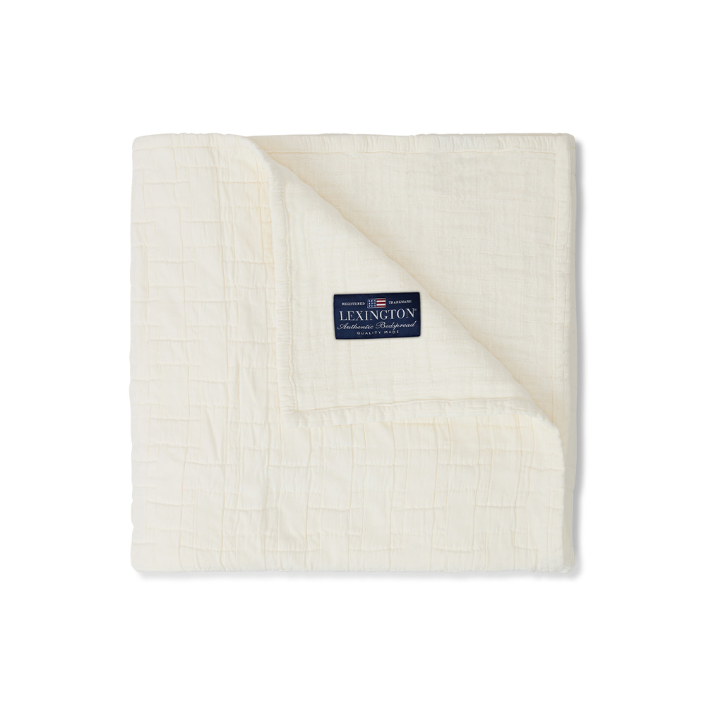 Lexington Basket Structured Cotton Överkast