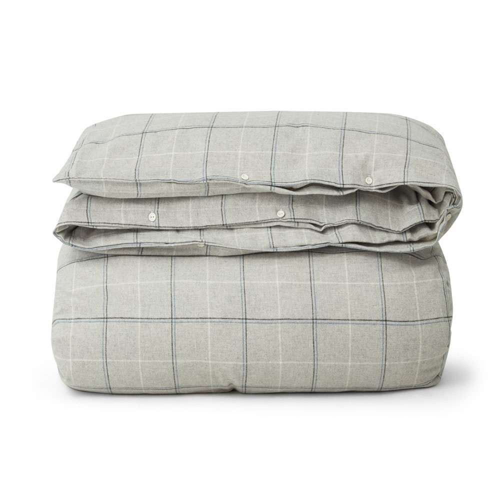 Lexington Checked Cotton Flannel Rutigt Påslakan