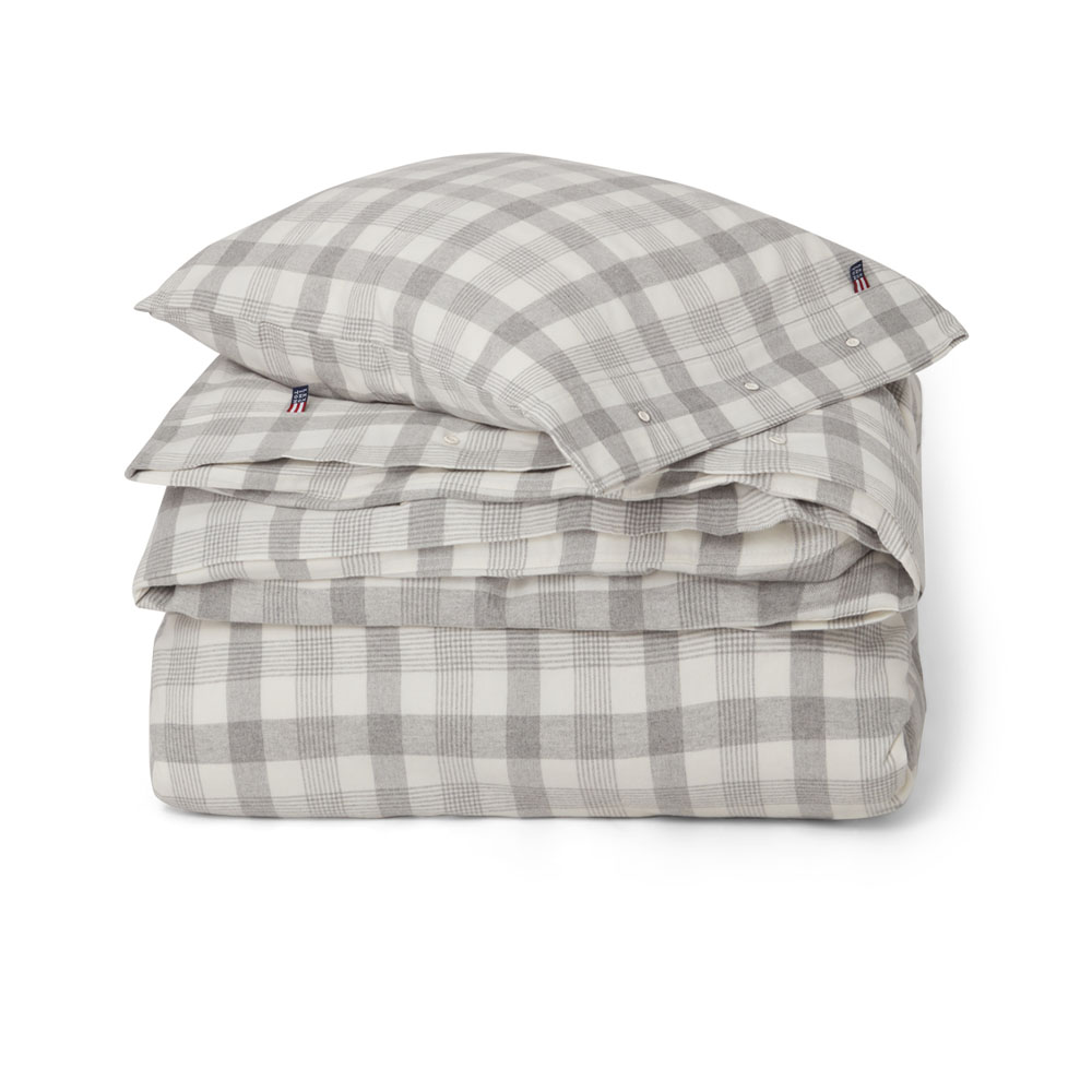 Lexington Checked Cotton Flannel Rutigt Påslakanset