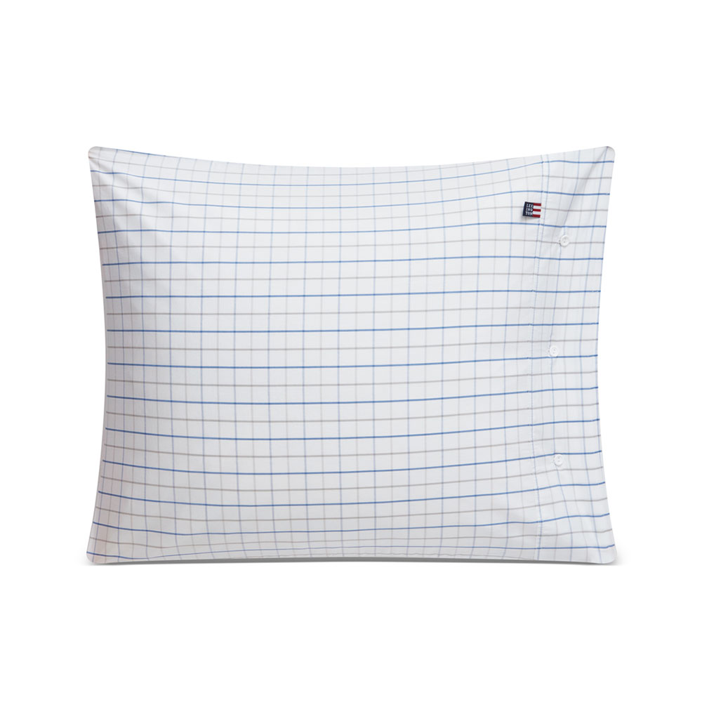 Lexington Checked Cotton Poplin Rutigt Örngott