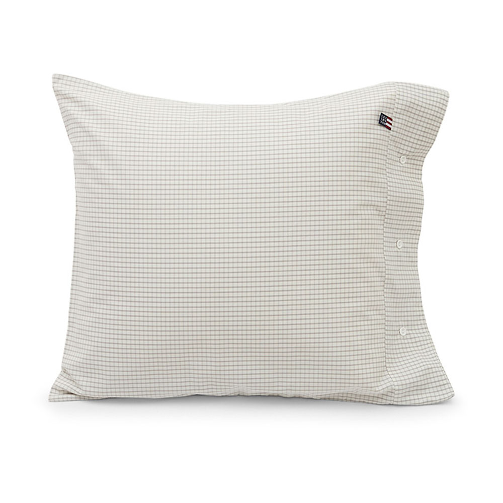Lexington Checked Cotton Poplin Rutigt Örngott