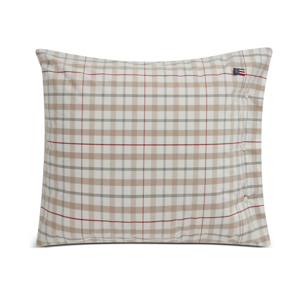 Lexington Checked Cotton Poplin Rutigt Örngott