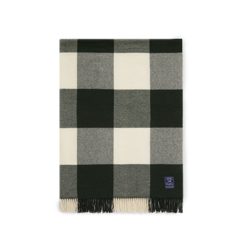Lexington Checked Recycled Wool Holiday Pläd