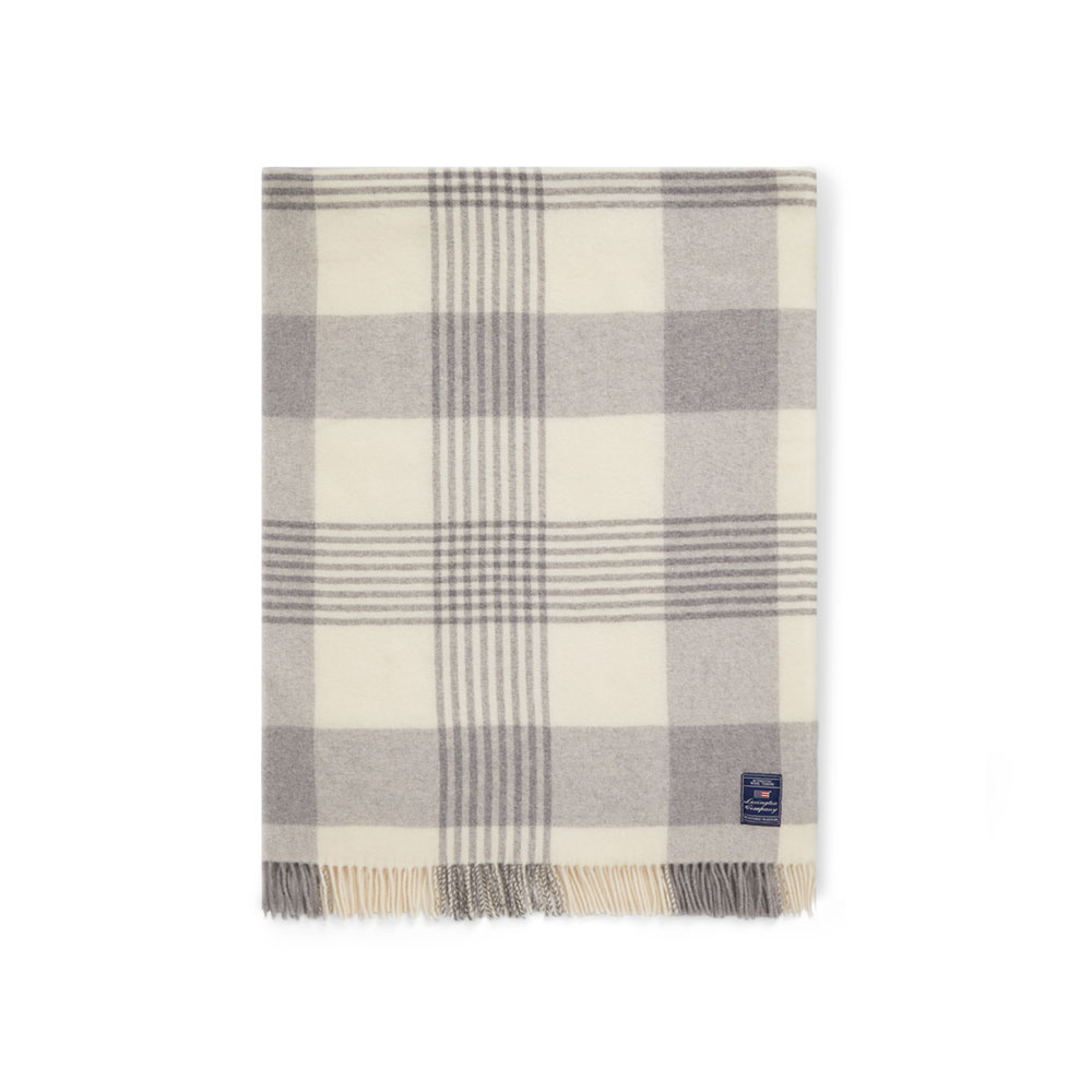 Lexington Checked Recycled Wool Holiday Pläd