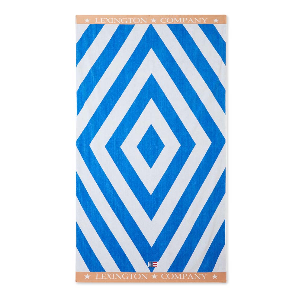Lexington Graphic Cotton Velour Beach Towel