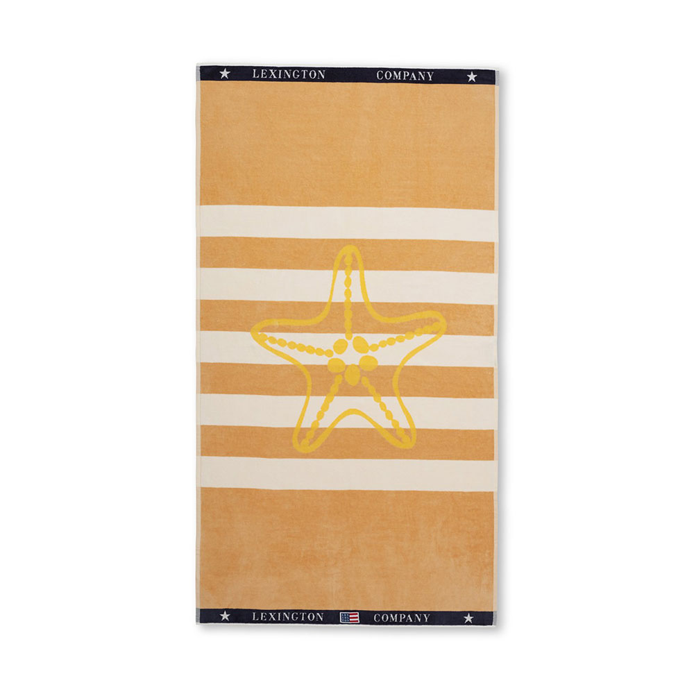 Lexington Graphic Cotton Velour Beach Towel