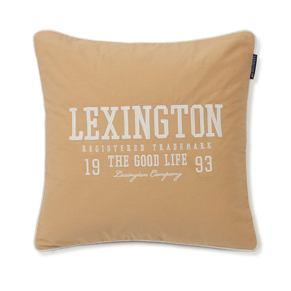Lexington Logo Organic Cotton Twill Kuddfodral