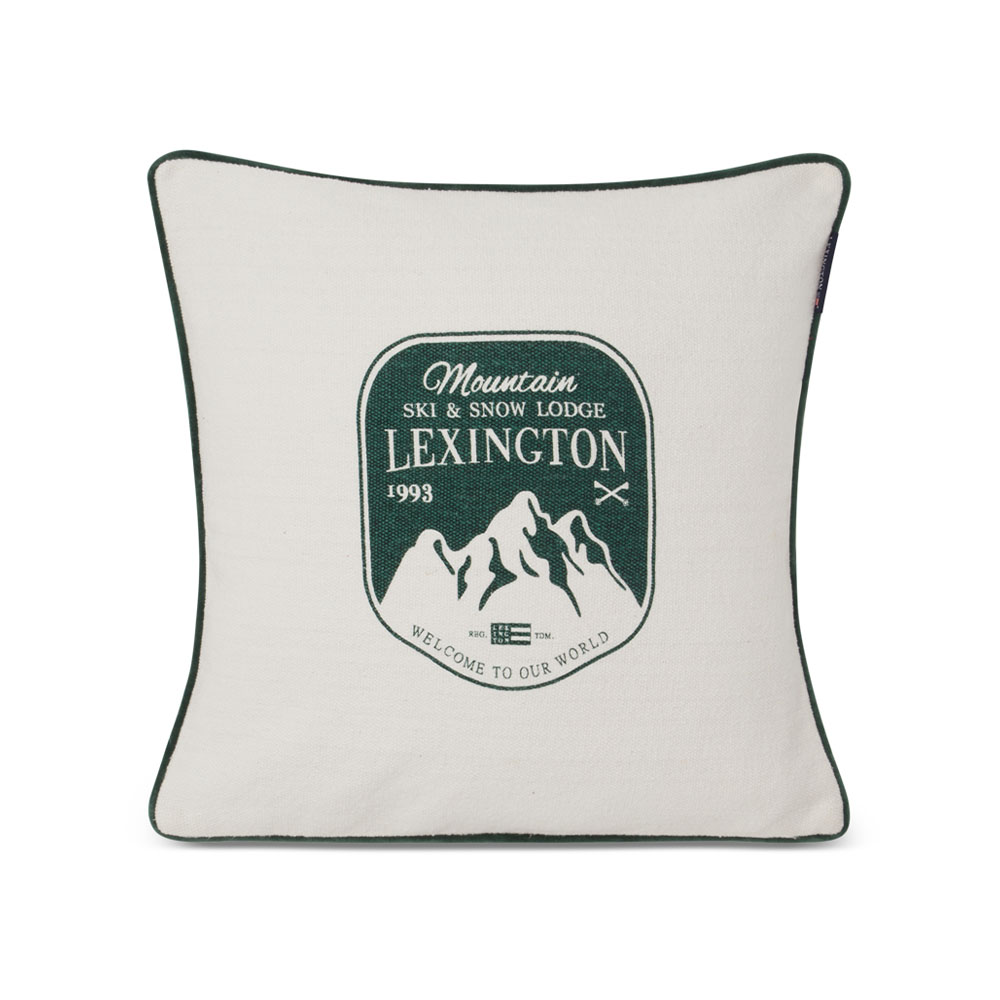 Lexington Mountain Logo Recycled Cotton Canvas Kuddfodral