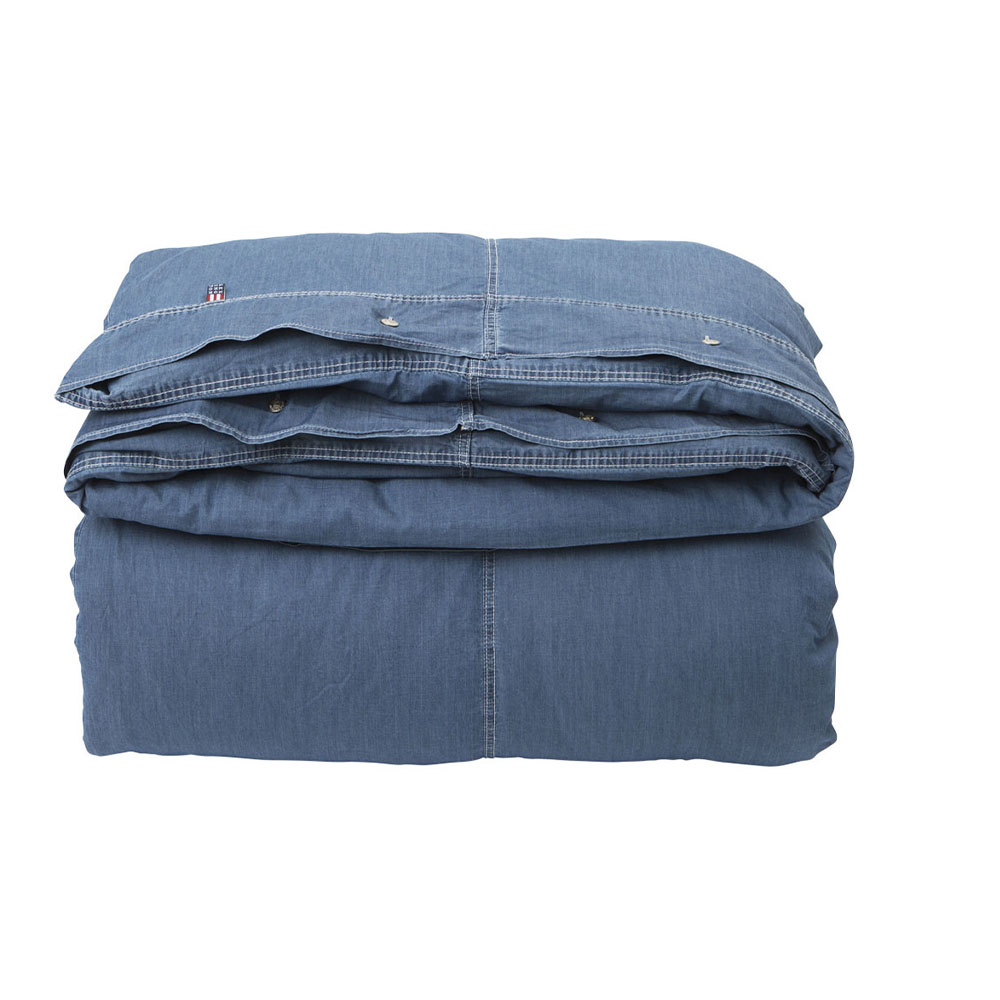 Lexington Organic Washed Denim Påslakan