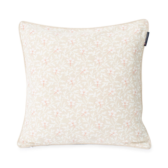 Lexington Printed Flower Cotton Canvas Kuddfodral