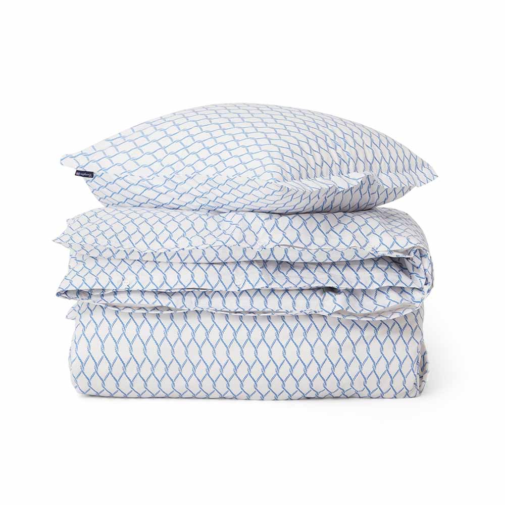 Lexington Rope Printed Cotton Poplin Påslakanset