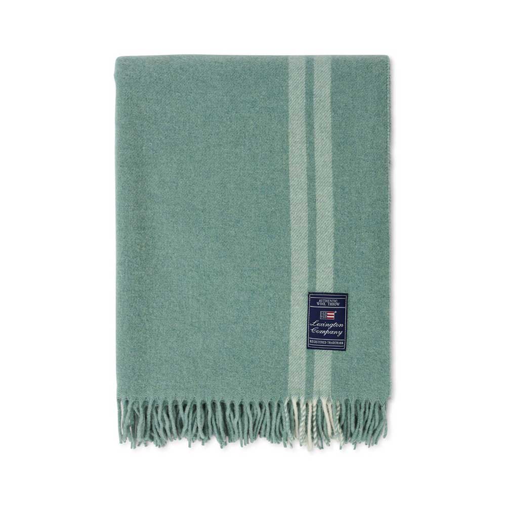Lexington Side Striped Wool Pläd