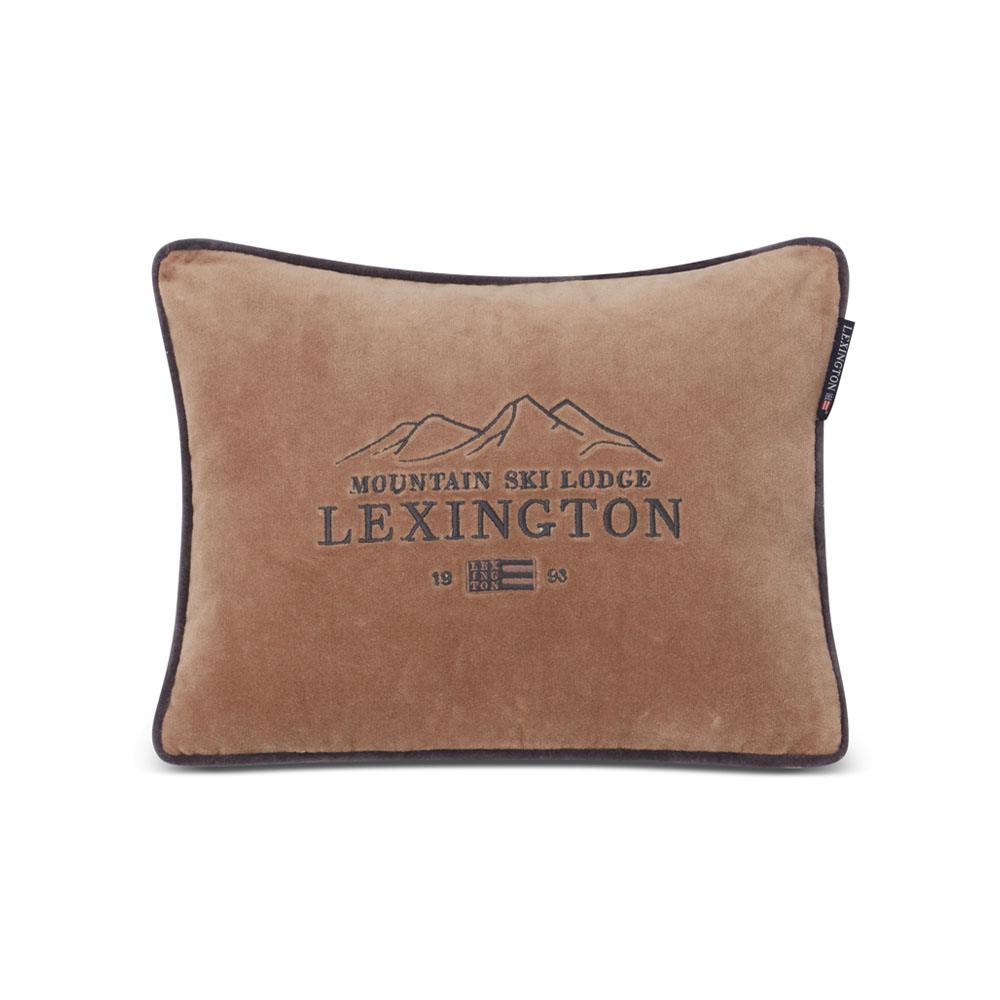 Lexington Ski Lodge Organic Cotton Velvet Kuddfodral