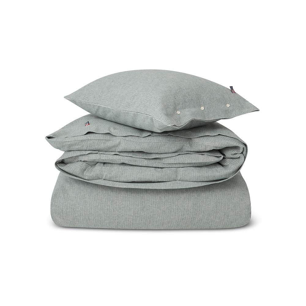 Lexington Striped Cotton Flannel Påslakanset