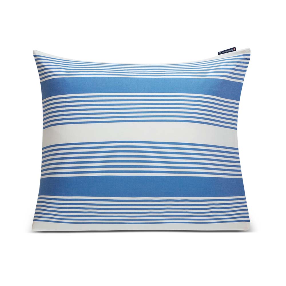 Lexington Striped Cotton Sateen Örngott