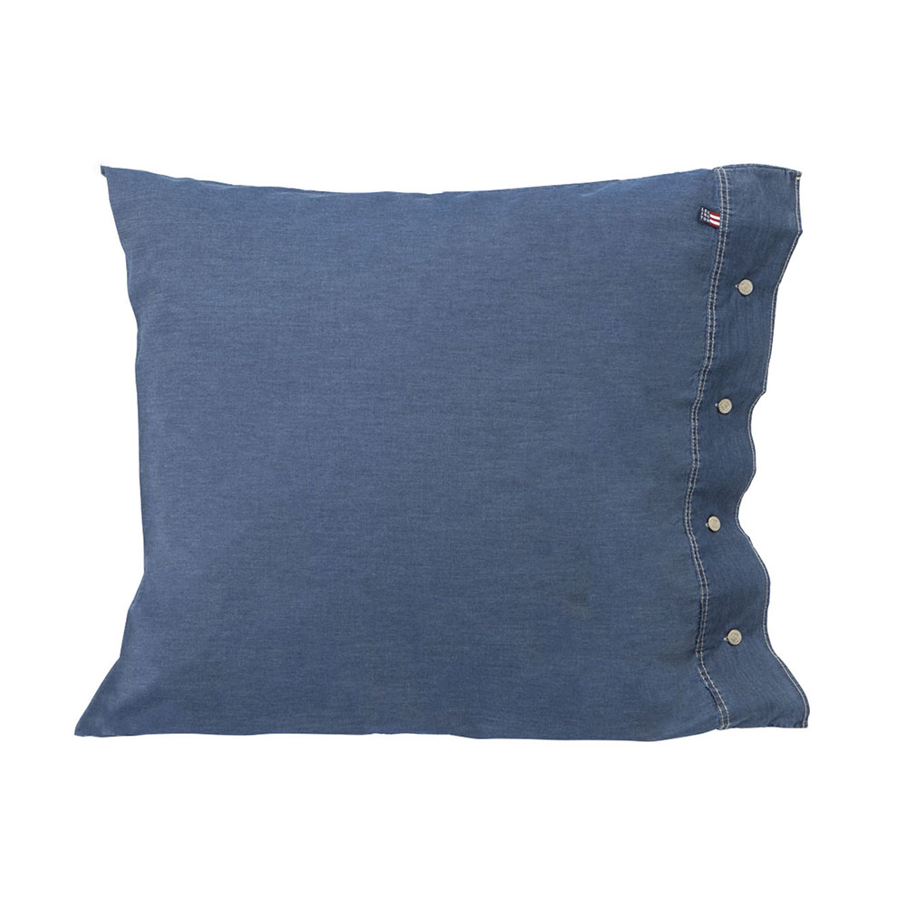 Lexington Washed Denim Cotton Örngott