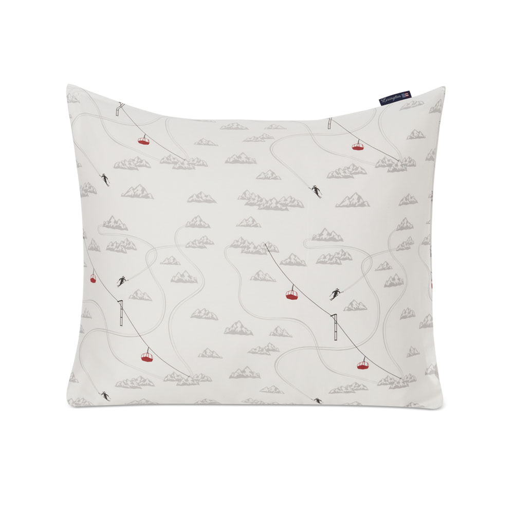 Lexington Winter Printed Cotton Sateen Örngott