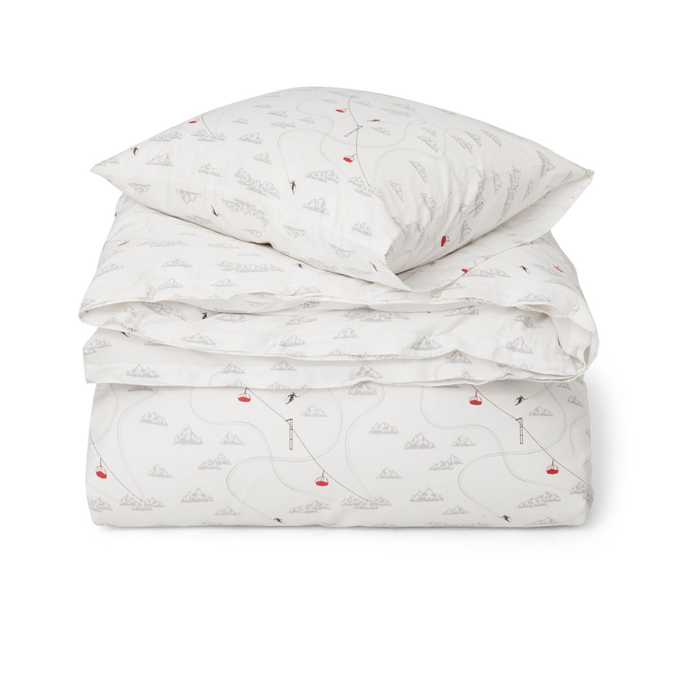 Lexington Winter Printed Cotton Sateen Påslakanset