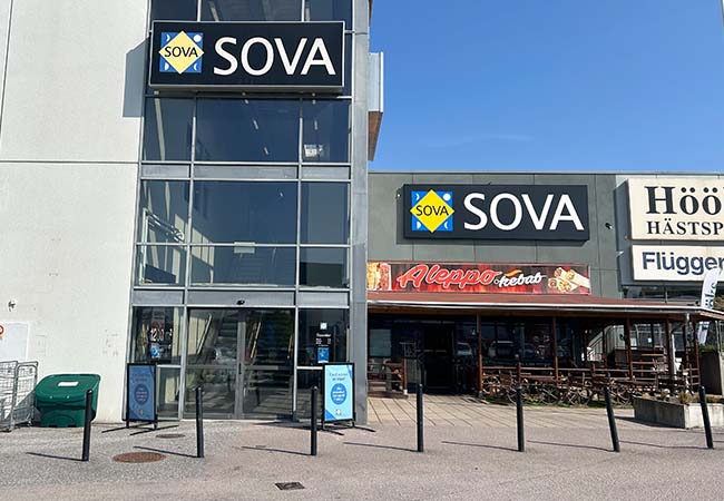 SOVA Butik i Stockholm - Kungens Kurva