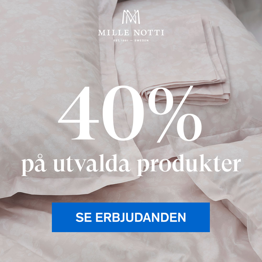 Mille Notti REA - 40% på utvalda produkter