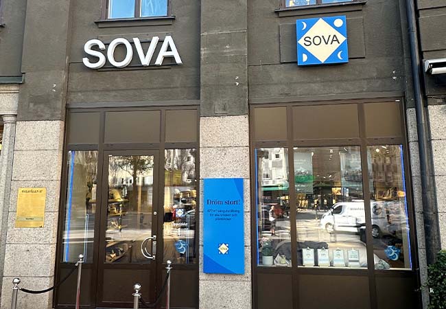 SOVA Butik i Stockholm - Sveavägen