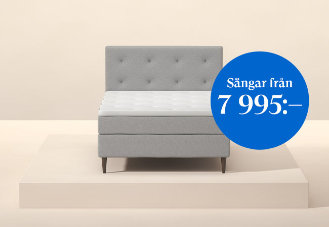 Sängar från 7995 kr.