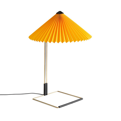 Lampa orange skärm hay