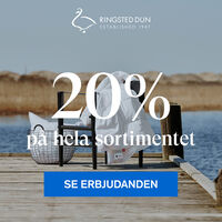 20% rabatt på allt från Ringsted Dun