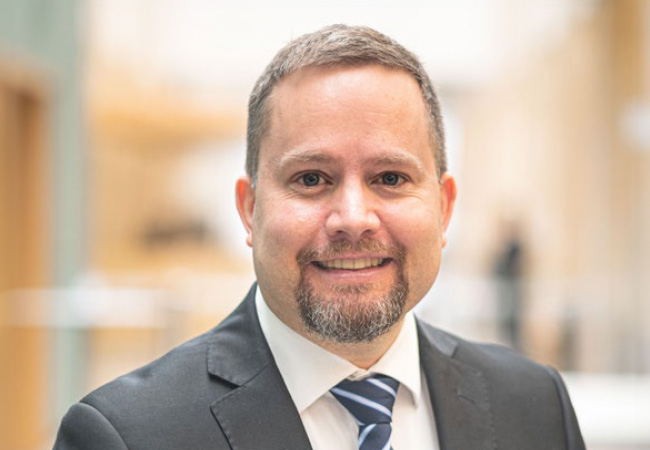 Magnus Lunderquist, personalchef på SOVA